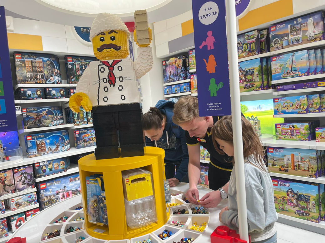 Łódź. Sklep Lego w Manufakturze
