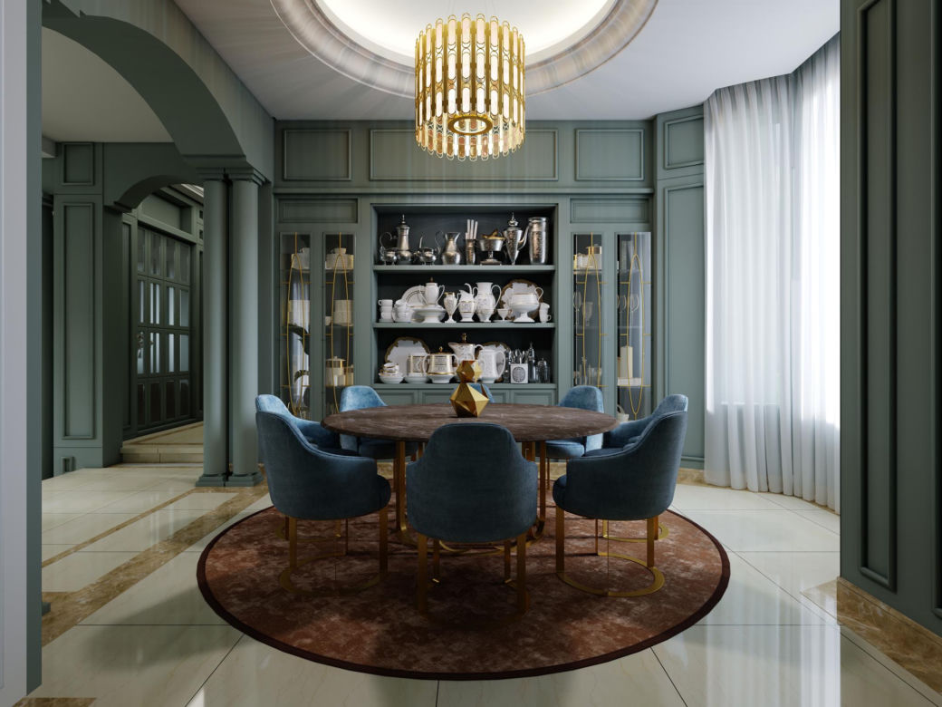 Jadalnia w eleganckim stylu
