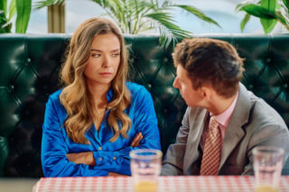 Na Wspólnej odc. 4142. Tadek (Jakub Pruski), Kalina (Katarzyna Gałązka)