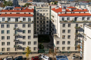 Kształt jest niestandardowy, bo wszyscy chcieli mieszkać od frontu - cała 40-osobowa spółdzielnia