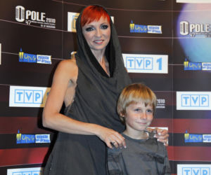 Anna Wyszkoni z synem Tobiaszem
