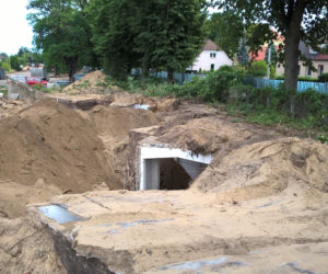 Budowa węzła przesiadkowego w Podjuchach - lipiec 2020