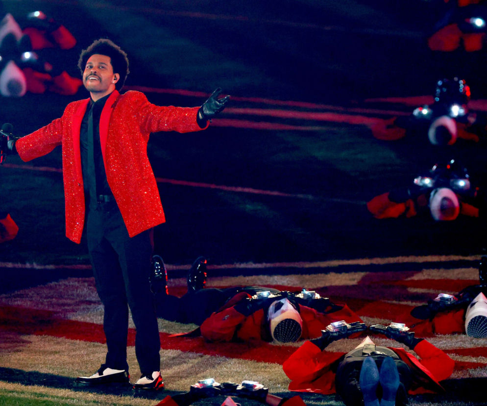 The Weeknd na Super Bowl 2021