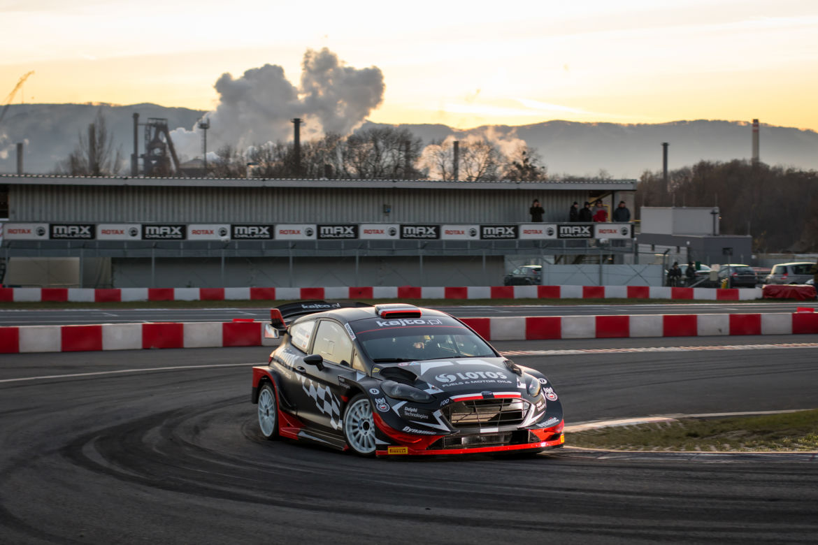 Ford Fiesta WRC Kajetana Kajetanowicza na 56. Rajd Barbórka