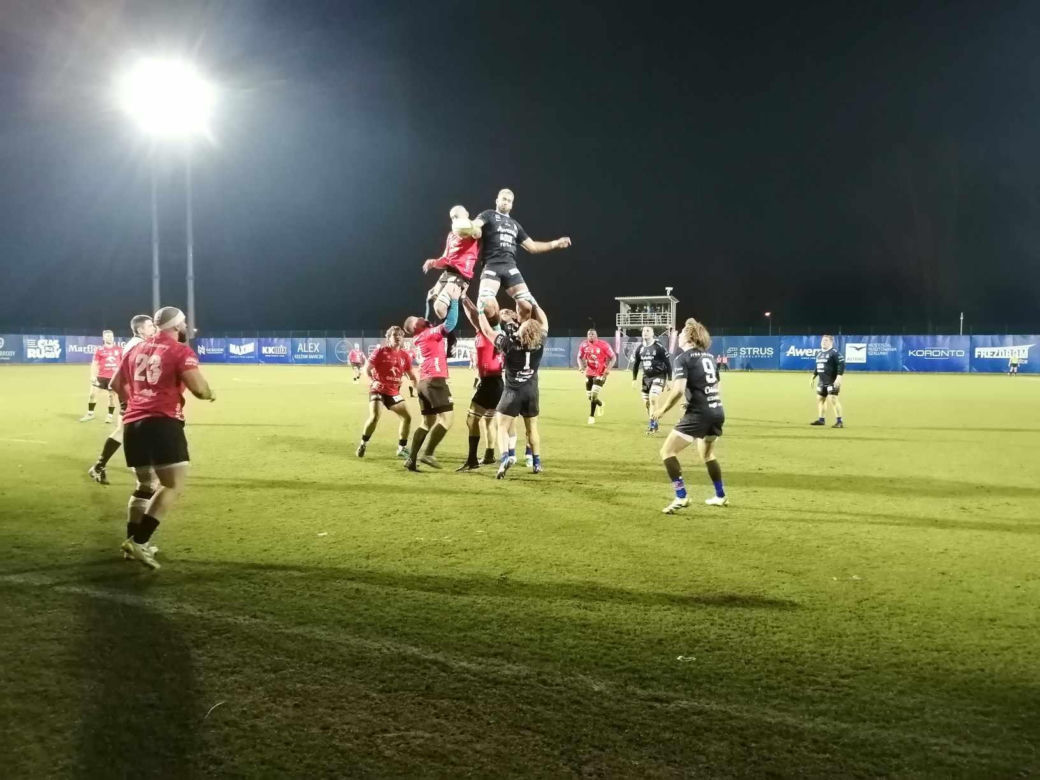 Siedleccy rugbiści wygrali z Orkanem Sochaczew