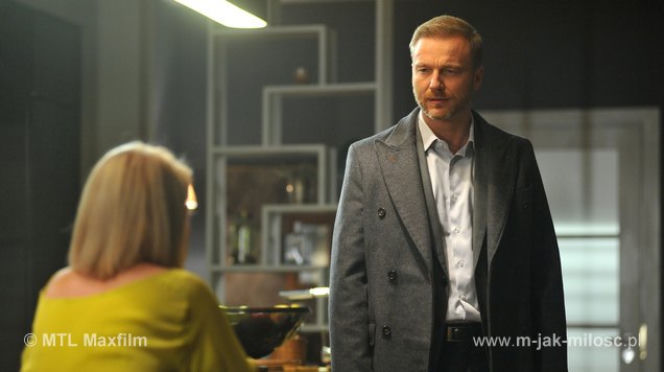 M jak miłość odc. 1197. Andrzej (Krystian Wieczorek), Marta (Dominika Ostałowska)