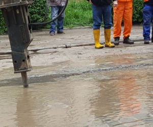 Awaria wodociągowa na Komuny Paryskiej