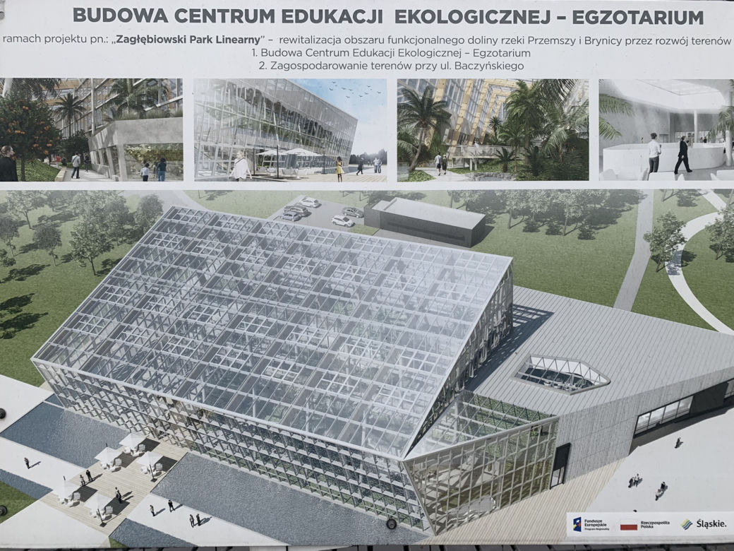 Egzotarium w Sosnowcu. Budowa się przeciągnie i będzie droższa