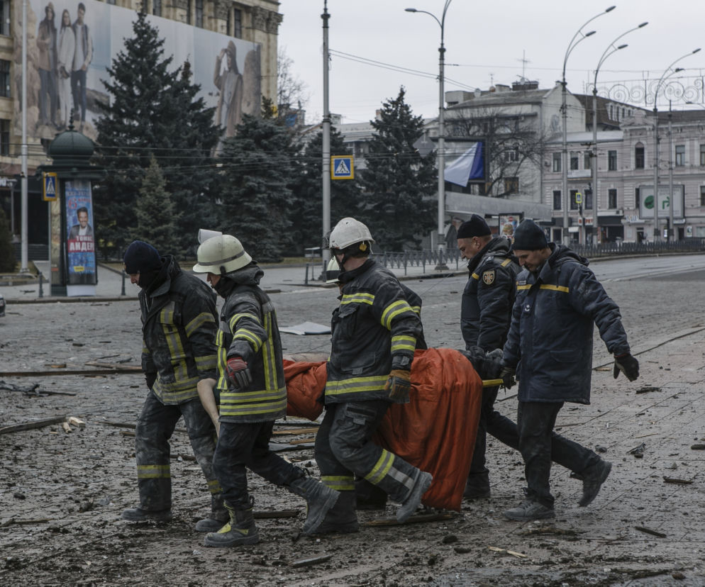 Ukraina. Tragiczny bilans wojny! Krwawa doba w Charkowie. Wielu zabitych i rannych