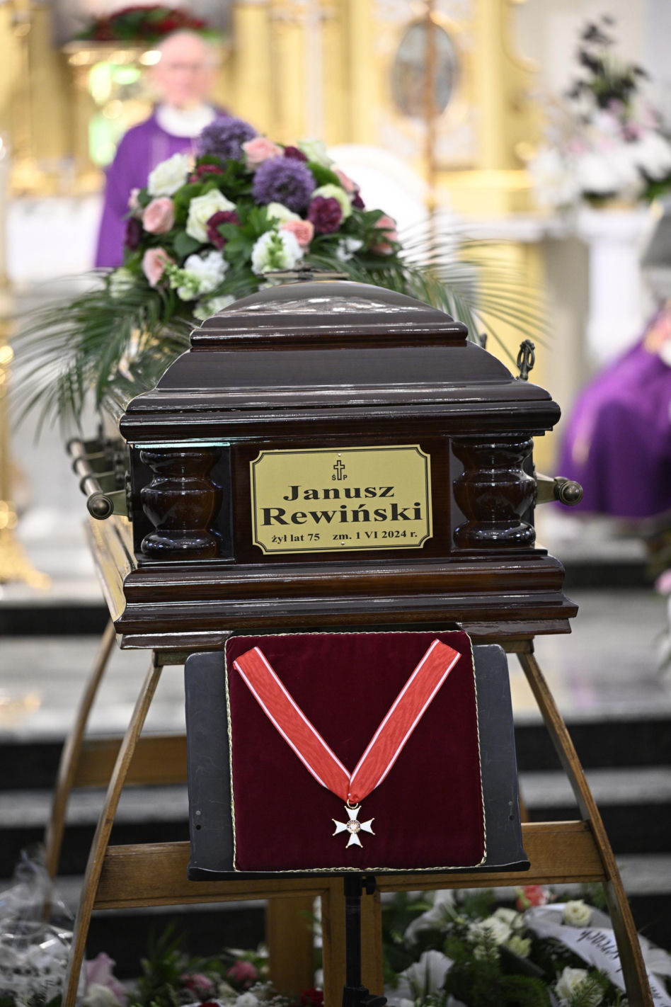 Pogrzeb Janusz Rewiński