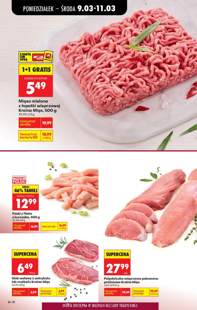 Biedronka - gazetka promocyjna 9.03.2026