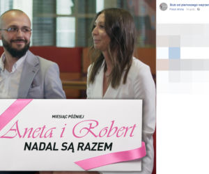 Aneta i Robert potwierdzili związek. Ślub od pierwszego wejrzenia