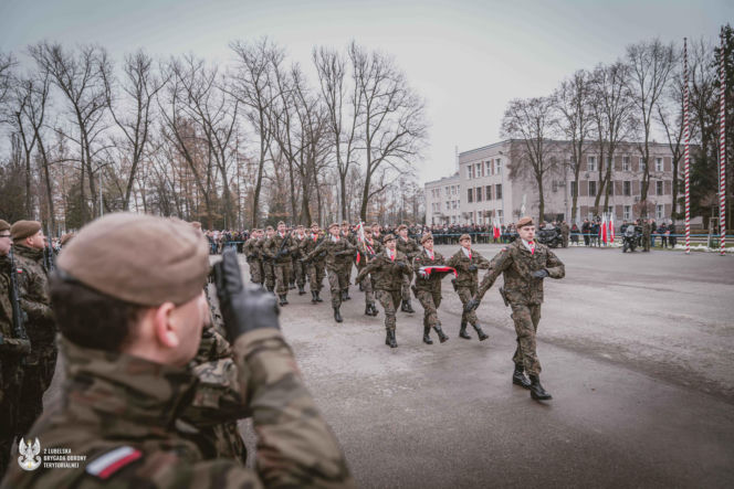 Nowi terytorialsi złożyli wojskową przysięgę