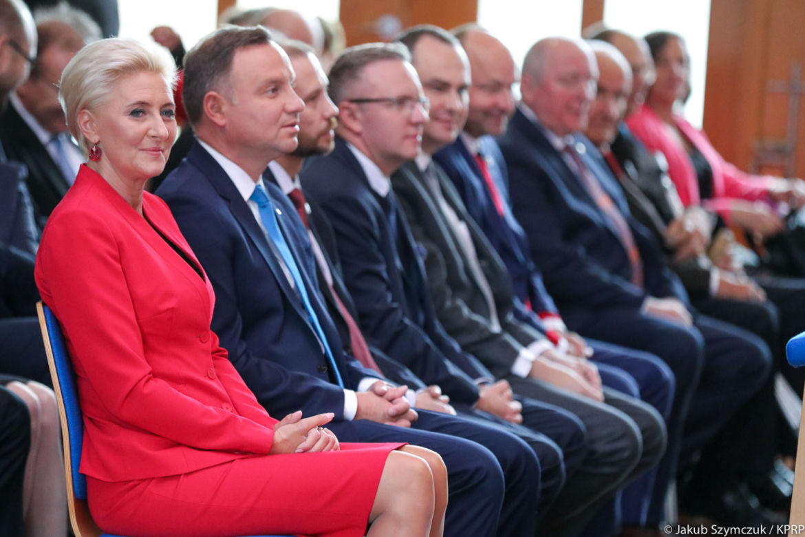 Agata Duda na wybiegu w Australii.
