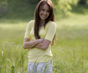 Miley Cyrus jako dziecko