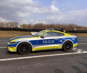 Ford Mustang trafił do radomskiej policji