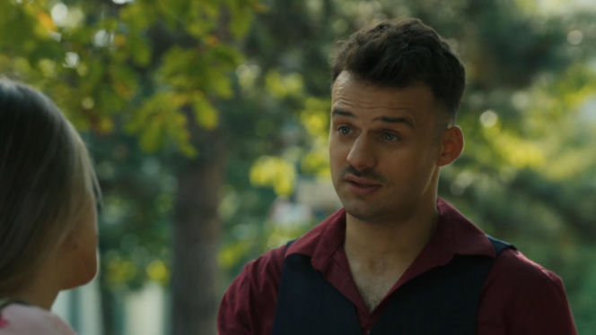 Barwy szczęścia odc. 3300. Agata (Natalia Zambrzycka), Ignacy (Olaf Staszkiewicz)