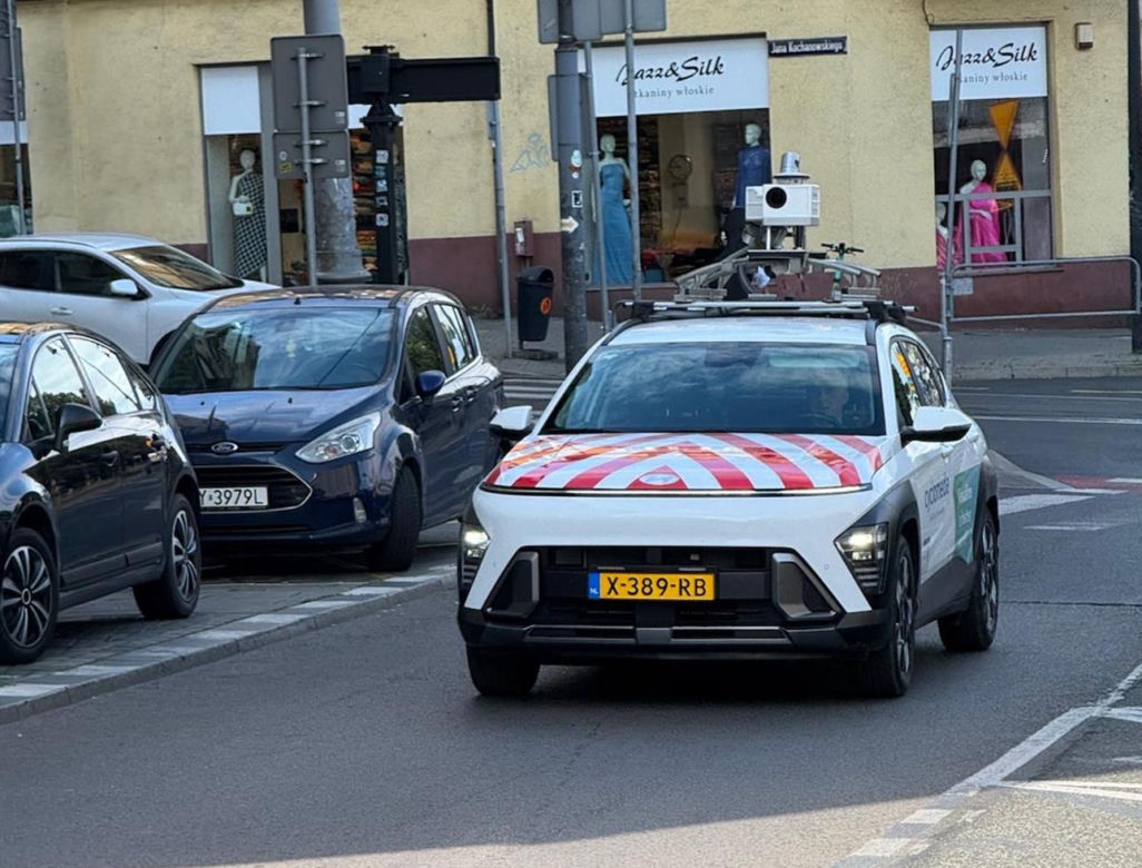 Monitorowanie miejsc parkowania w Katowicach