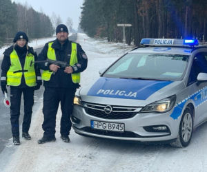 Na wschodniej granicy służą też policjanci z Tarnowa