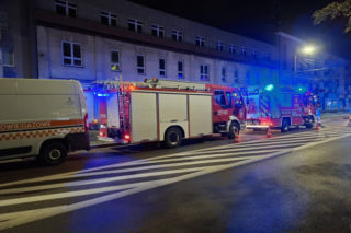 Zawalenie się budynku liceum w Częstochowie