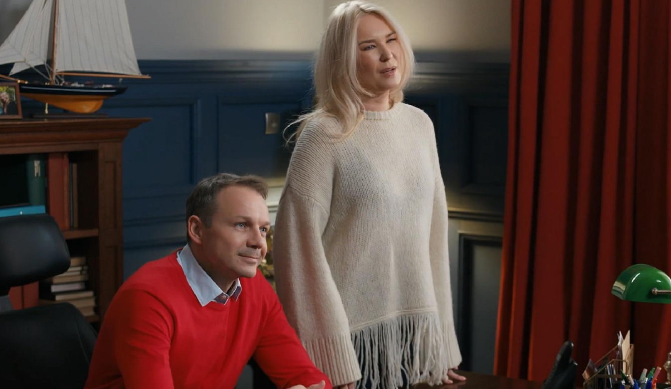 Barwy szczęścia odc. 3382. Bruno (Lesław Żurek), Karolina (Marta Dąbrowska)