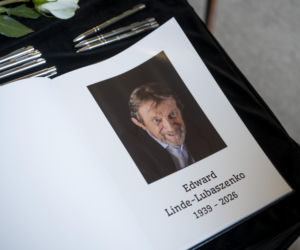 Tak teraz wygląda grób Edwarda Linde-Lubaszenki