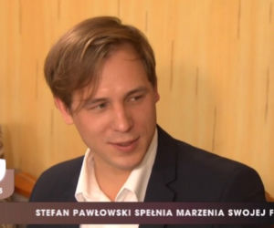 	Pytanie na śniadanie. Stefan Pawłowski na urodzinach u 80-letniej fanki