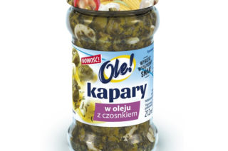 Kapary w oleju z czosnkiem OLE!
