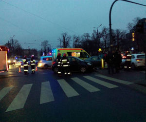 Wypadek w centrum Bydgoszczy