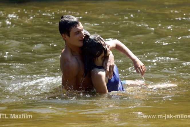 M jak miłość odc. 1026. Marcin (Mikołaj Roznerski), Eryka (Marta Juras)