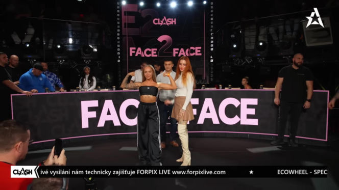 Face-to-face: Dominika Horakova - Tereza Osladilova