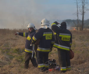 Groźny pożar w Białobrzegach