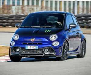 Abarth 595 Monster Energy Yamaha i Scorpioneoro