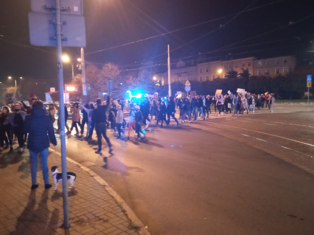 Kolejne protesty kobiet w Grudziądzu