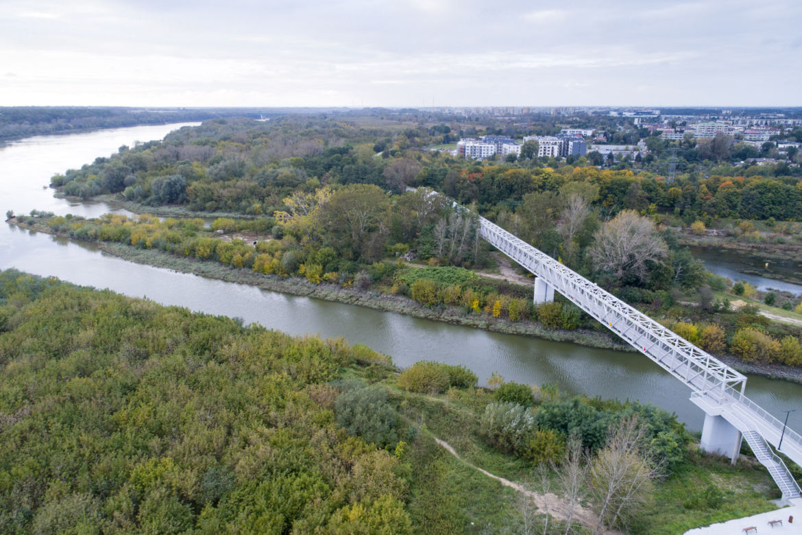 Kładka nad Kanałem Żerańskim