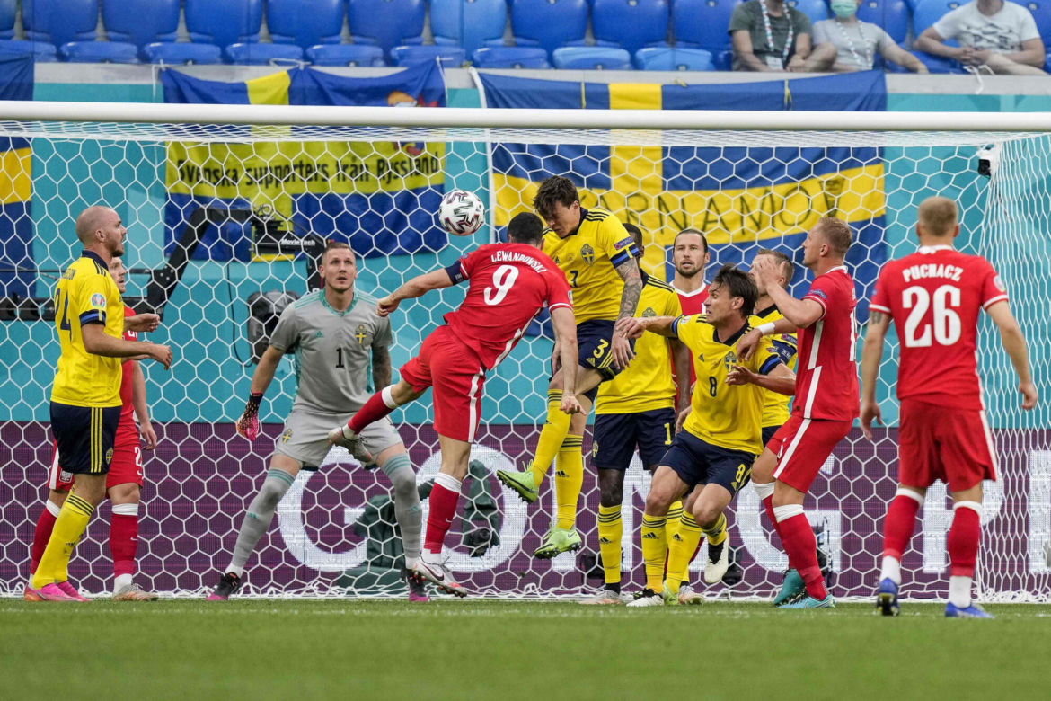 Polska - Szwecja na Euro 2020 [ZDJĘCIA z Petersburga]