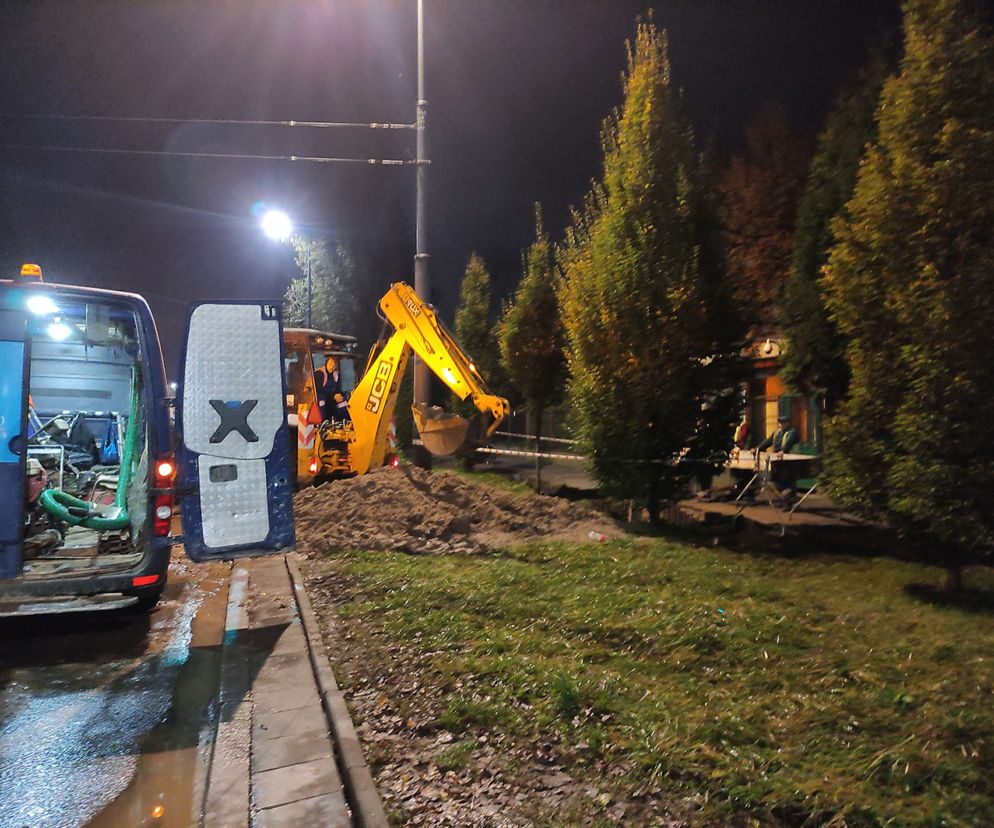 Ogromna awaria pod domem prezesa Kaczyńskiego