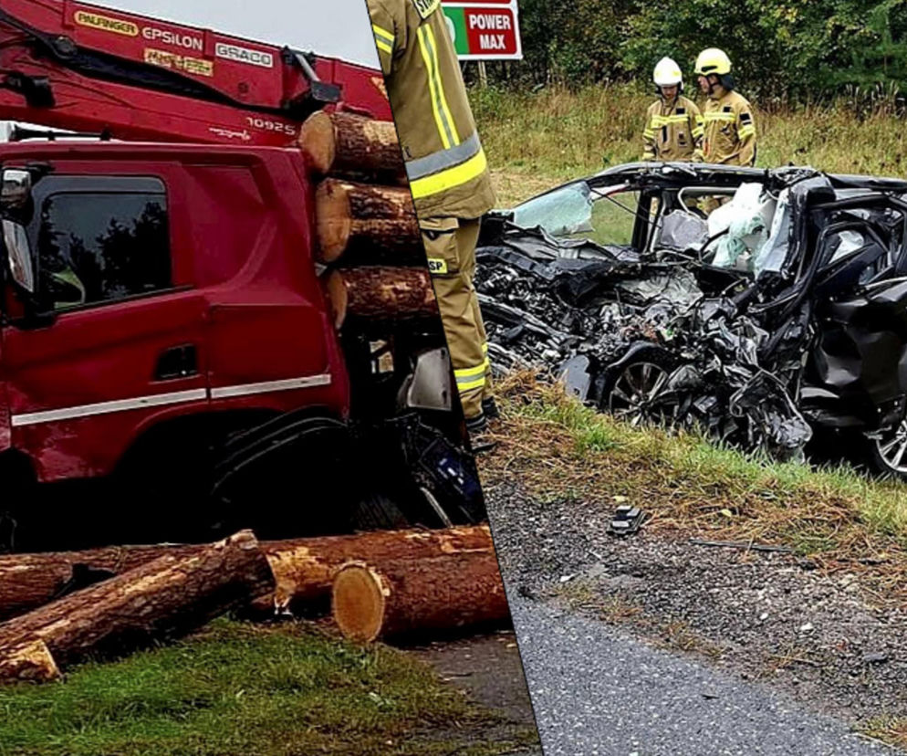 Śmiertelny wypadek na DK2. Kierowca osobówki zginął na miejscu