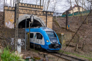 Tunel kolejowy w Rydułtowach