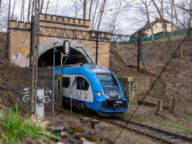 Tunel kolejowy w Rydułtowach