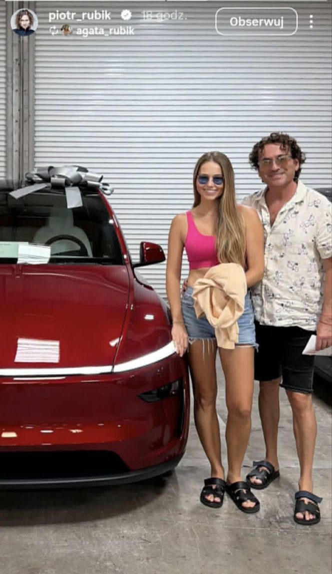 Piotr Rubik i Agata Rubik mają nowe auto
