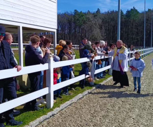 Konna święconka w Szczecinie