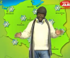 Polacy pokochali tego pogodynka. Różowe kalesony to HIT! Zobacz najlepsze nagrania