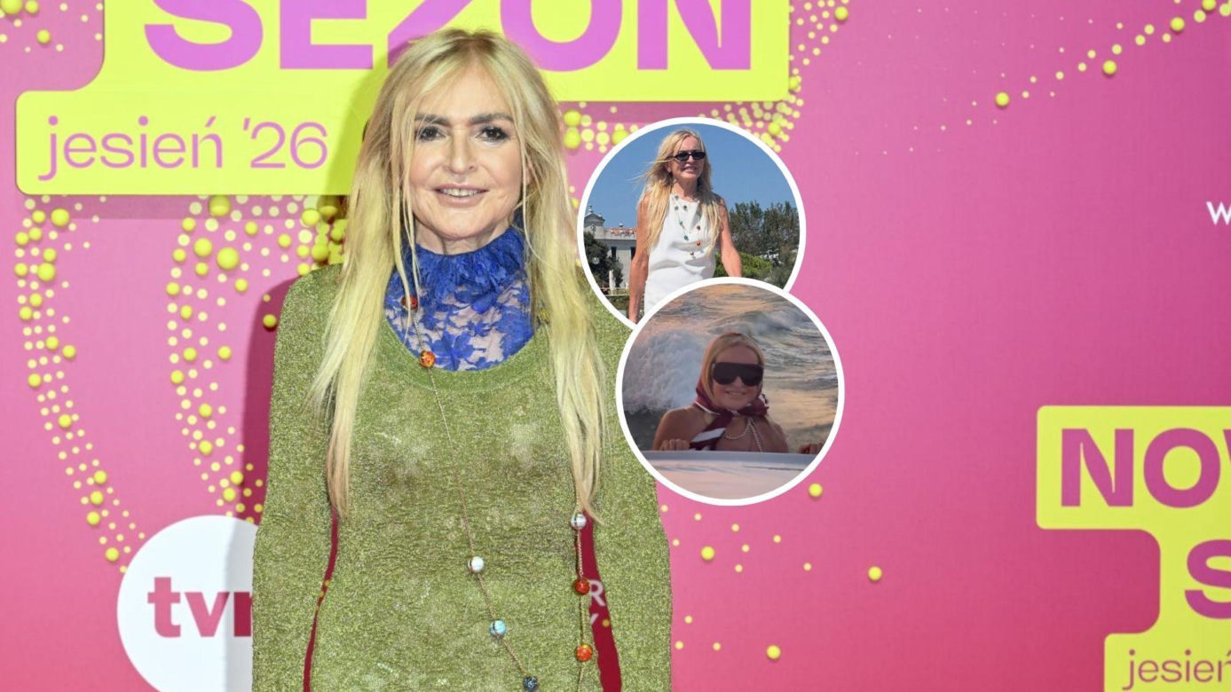 Monika Olejnik podbiła Wenecję. W drogich perłach wybrała się na słynny festiwal