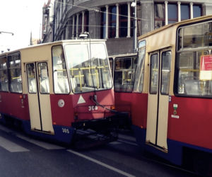 Zderzenie dwóch tramwajów w centrum Bydgoszczy! [ZDJĘCIA]