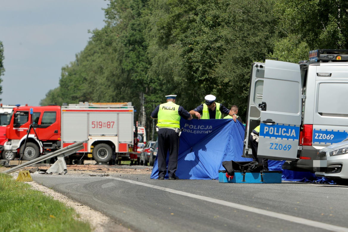 Widok małych zmasakrowanych ciał był przerażający
