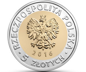 Pięciozłotówka z Zamkiem Książąt Pomorskich