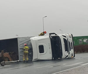 Wypadek na Opolszczyźnie! Utrudnienia na dordze krajowej nr 46 [ZDJĘCIA]