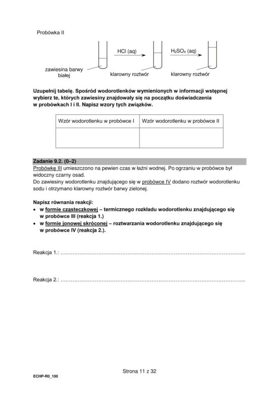 Matura 2025 chemia rozszerzona - arkusz CKE 16.05.2025 - Formuła 2015