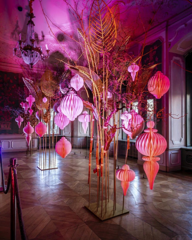 Zamek Książ w świątecznej odsłonie